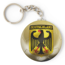 Deutschland Football Key Chains