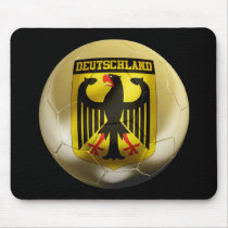 Deutschland Football Mousepads