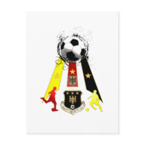 Deutschland Fusbball Germany Soccer Gifts Post Cards