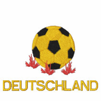 Deutschland Fussball Embroidered Polo shirt
