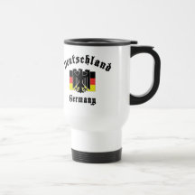 Deutschland Germany Flag Coffee Mugs