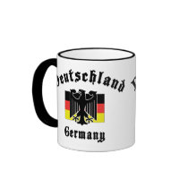 Deutschland Germany Flag Coffee Mugs