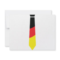 deutschland krawatte invitation