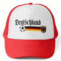 Deutschland large fussball logo hat