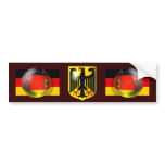 Deutschland wappen fussball flagge autoaufkleber