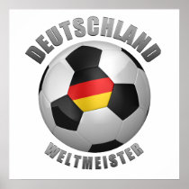 Deutschland Weltmeister Print