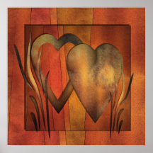Deux coeurs posters
