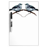 Deux fauvettes, oiseaux, faces à face : Art de pas