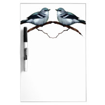 Deux fauvettes, oiseaux, faces à face : Art de pas