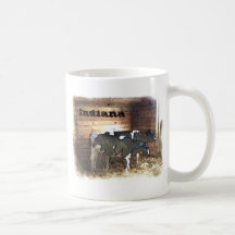 Deux vaches mug à café