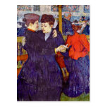 Deux valseurs par Toulouse-Lautrec Carte Postale