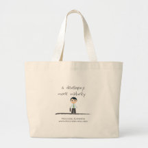 Developing maturity canvas bag