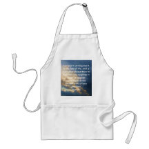 Development Is The Law Of Life Gandhi Wisdom Quote Aprons