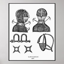 DEVICES to RESTRAIN SLAVES  1807 Poster