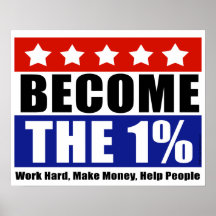 Deviennent les un pour cent, Anti-Occupent Wall St Affiches