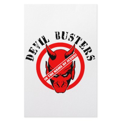 Devil Busters - In the name of Jesus! by classicgodshop