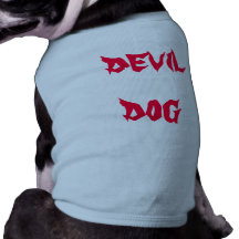 devil dog doggie t shirt
