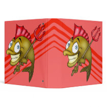 Devil Fish 3 Ring Binder