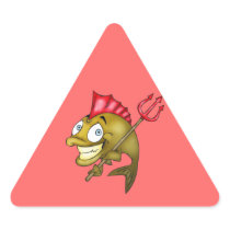 Devil Fish Sticker