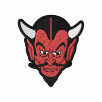 Devil Head Embroidered Shirt