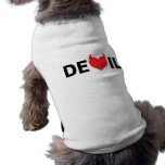 Devil & Heart Dog Tshirt
