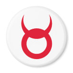 Devil Horns - Emo, goth, alternative, rock, grunge Fridge Magnets