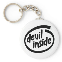 Devil Inside Key Chains