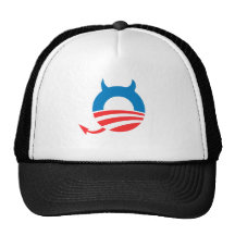 DEVIL OBAMA MESH HATS