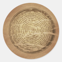 Devil Trap Assyrian Magic Charms Sticker