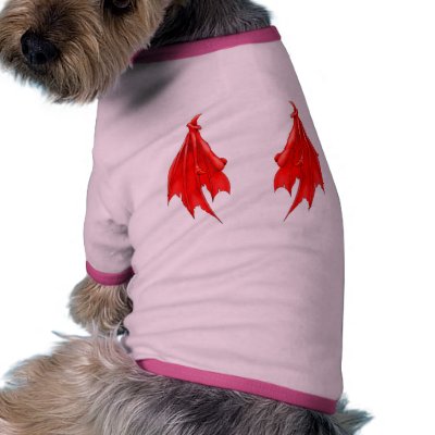 Devil Wings Dog T-shirt by PointBlankInd