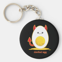 Deviled Egg Keychain