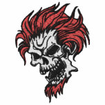 Devilish Skull Embroidered Shirt embroidered shirts
