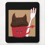Devils Food Cupcake Mouse Pads
