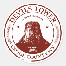 Devils Tower Stickers