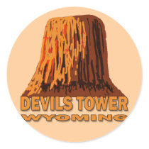 DEVILS TOWER WYOMING STICKERS