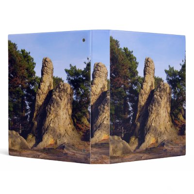 Devils Wall 3 Ring Binder by Eyefish