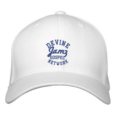 Devine Jamz Gospel Network Embroidered Hat by devinejamz