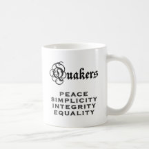 Devise de quaker tasse