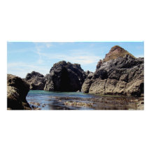 Devon du sud Prawle est à la roche de Gara Photocartes Personnalisées
