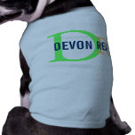 Devon Rex Cat Monogram Design
