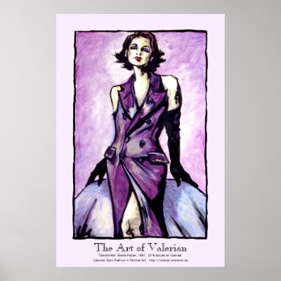 Devotchka - Print by Valerian