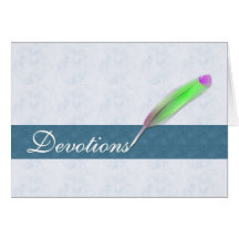 Devotions Card