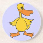 DF- Funny Duck Cartoon Coaster