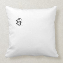 DFN Logo Pillow - Small square
