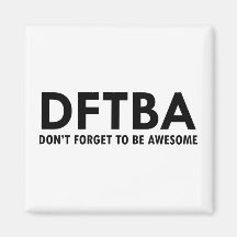 DFTBA REFRIGERATOR MAGNET
