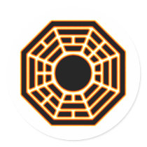DHARMA 4 stickers