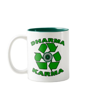 Dharma Karma Eco Design Coffee Mug by greenbaby
