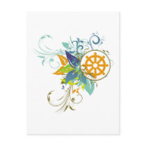 Dharma Wheel Floral