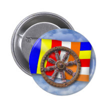 Dharma-Wheel Pin
