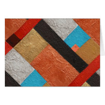 Dholavira Abstract Art Greeting Card